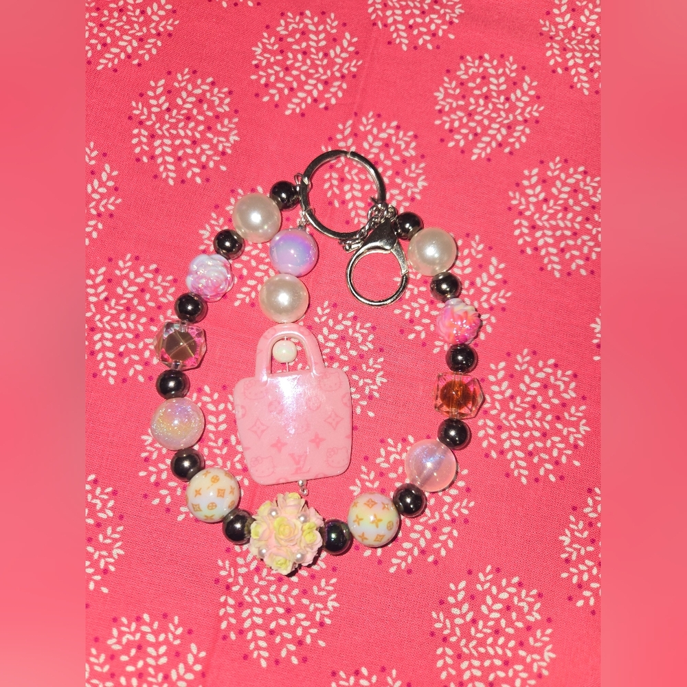 Purse keychains lux